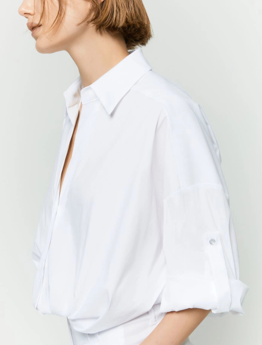 IBL-251711106 PALMAS KHAKI ELASTICATED BLOUSE