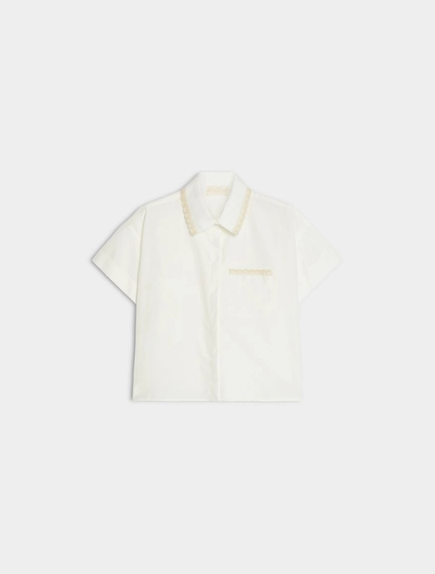 IBL-21711114 IBLAFELIO IVORY POCKET BLOUSE