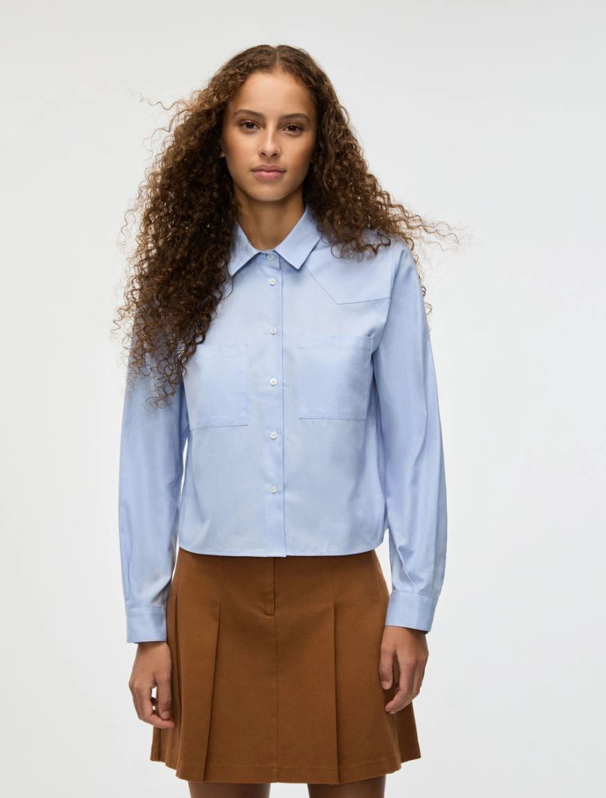 IBL-21711118 IBLCERTO LIGHT BLUE BLOUSE