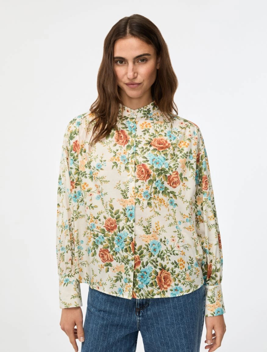 IBL-21711129 IBLELMI MULTI FLORAL BLOUSE