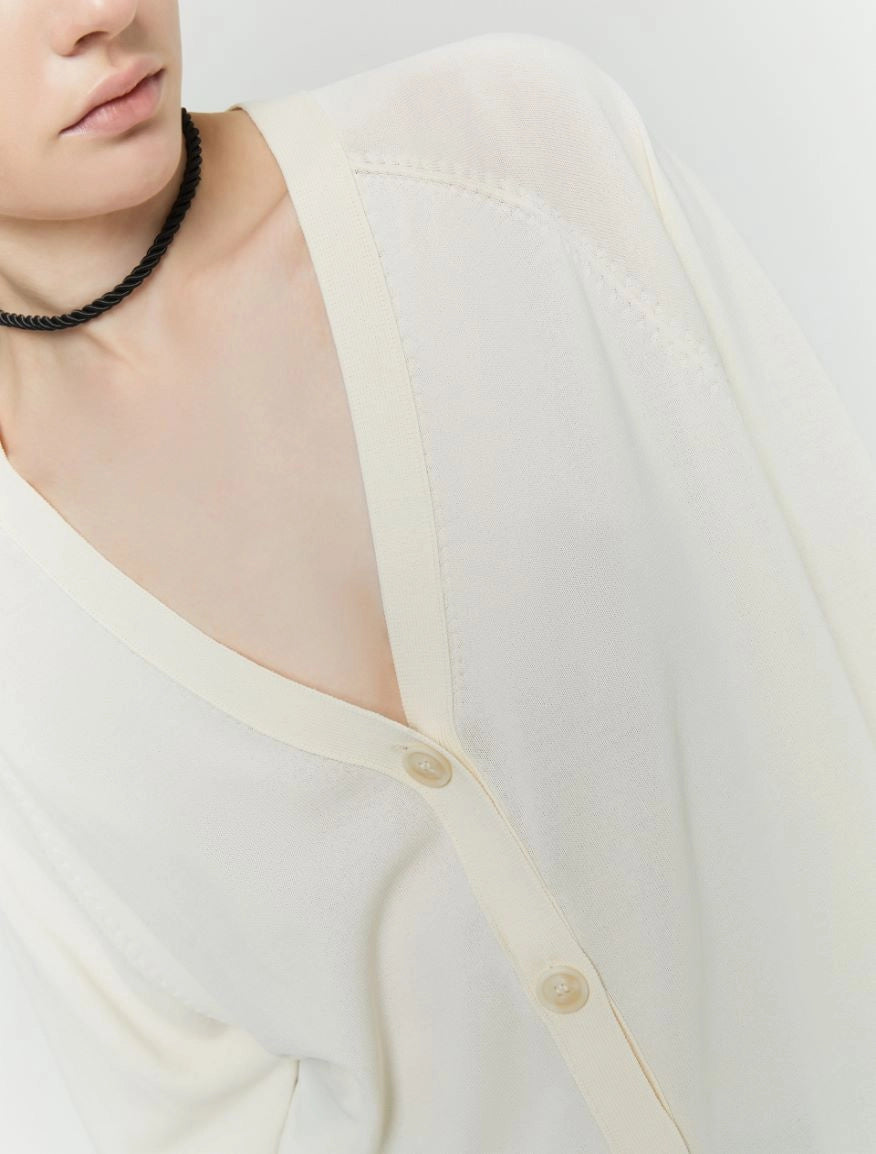 IBL-251734104 CERNIA CREAM CARDIGAN