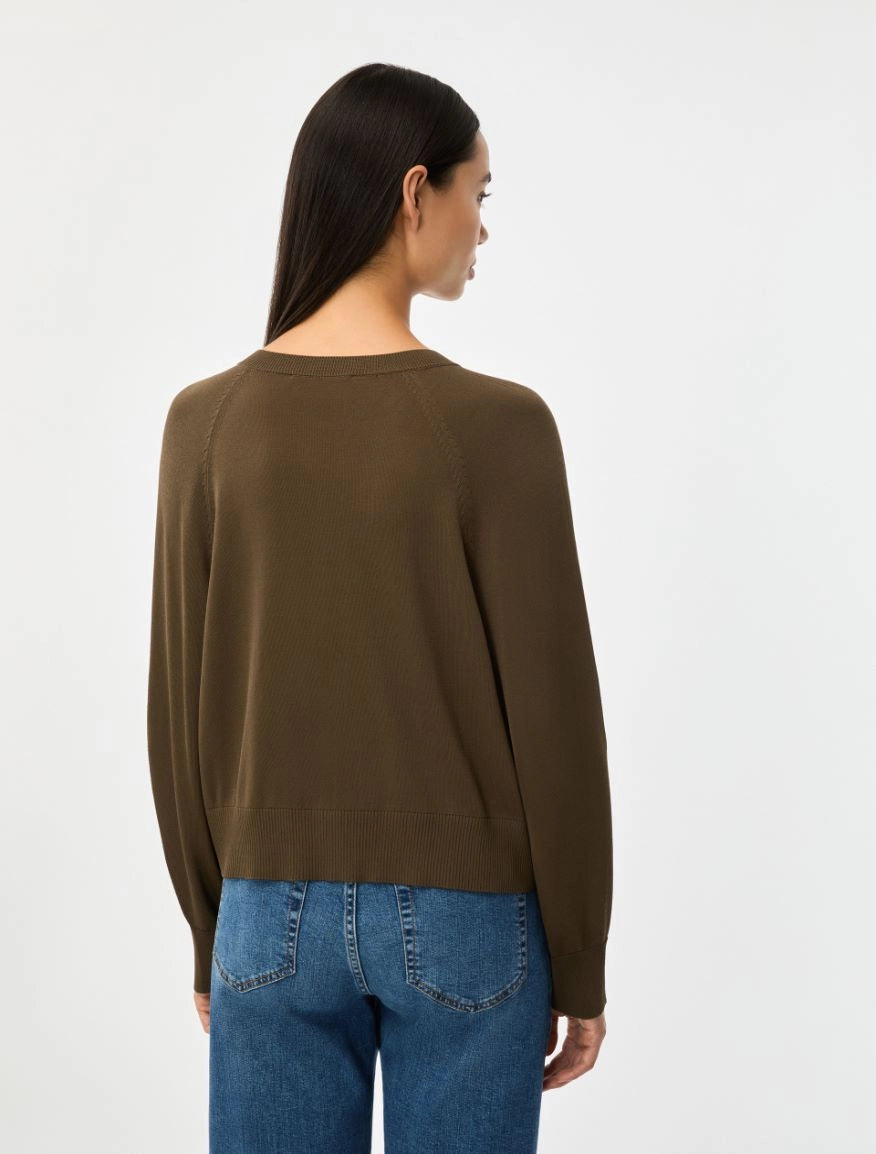 IBL-261734109 IBLVIIERA OLIVE CARDIGAN