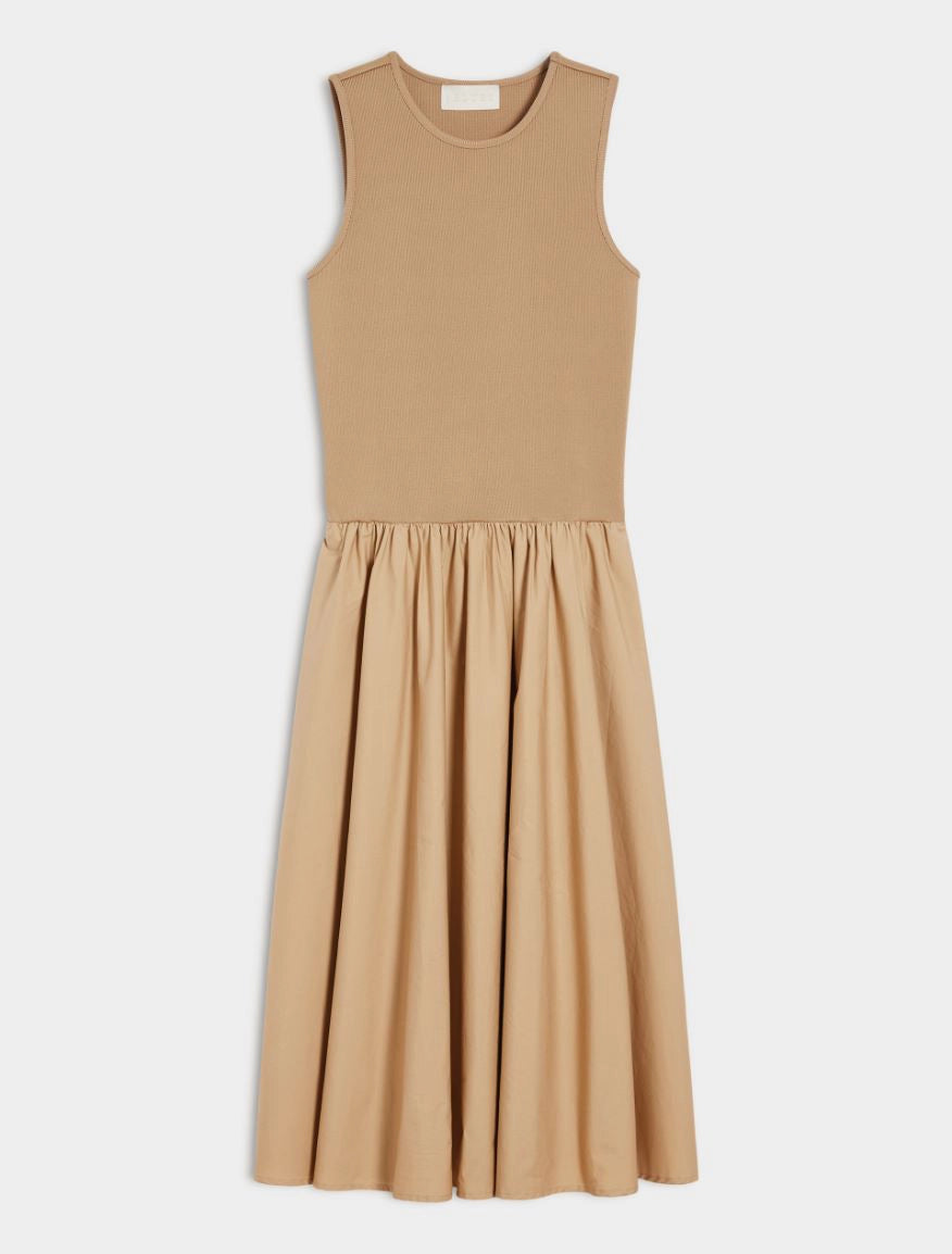 IBL-25172103 CARAVEL CARAMEL SLEEVELESS DRESS