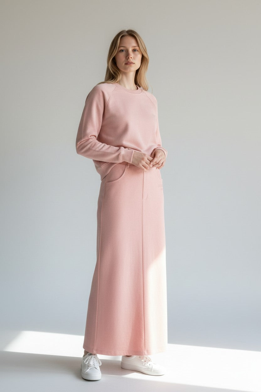 ALZ-S365 POWDER PINK ELARA SKIRT