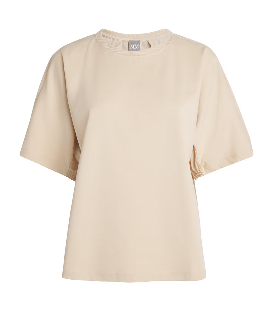 MM-261694102 MMLCELLU BEIGE T-SHIRT