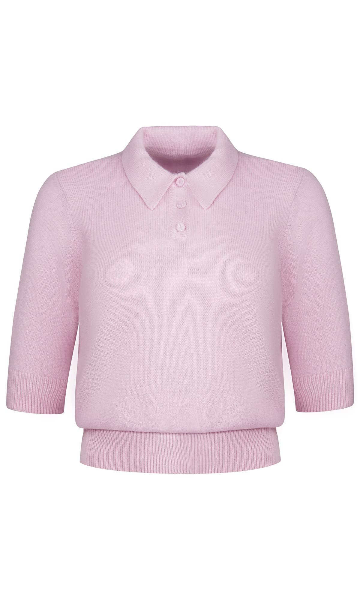 TWS-252TT3182 LAVENDER KNIT POLO SHIRT