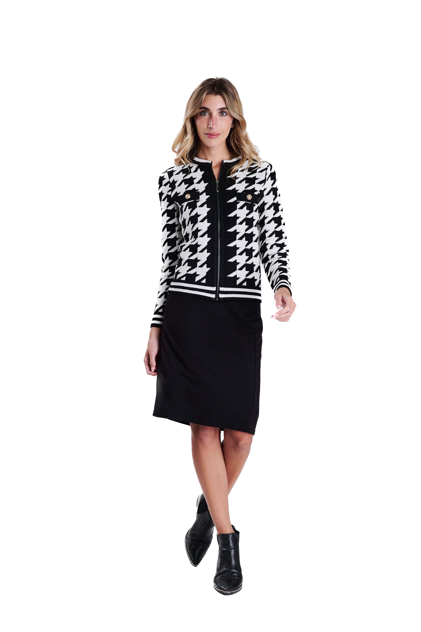 MIZ-8181634 BLACK&WHITE TOP