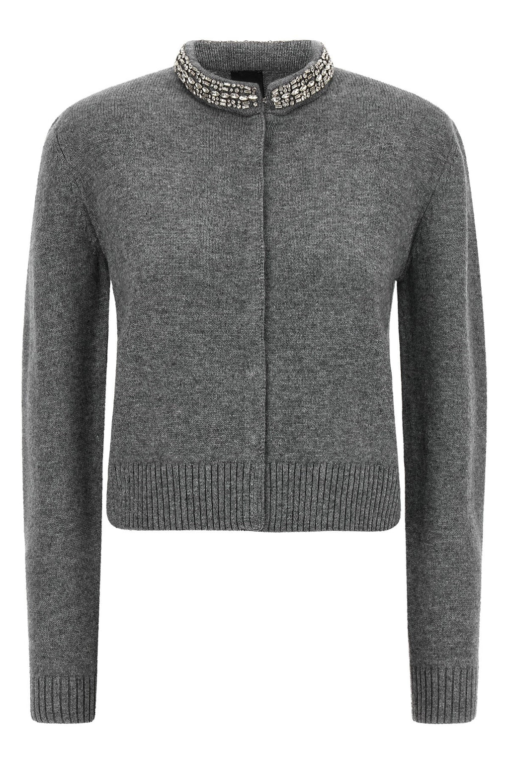 PKO-107275 COLONIA GREY JEWEL CARDIGAN