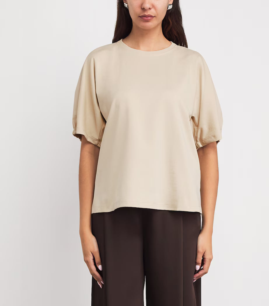 MM-261694102 MMLCELLU BEIGE T-SHIRT