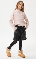 PHK-I9F606 PINK EMBROIDERED LOGO TOP