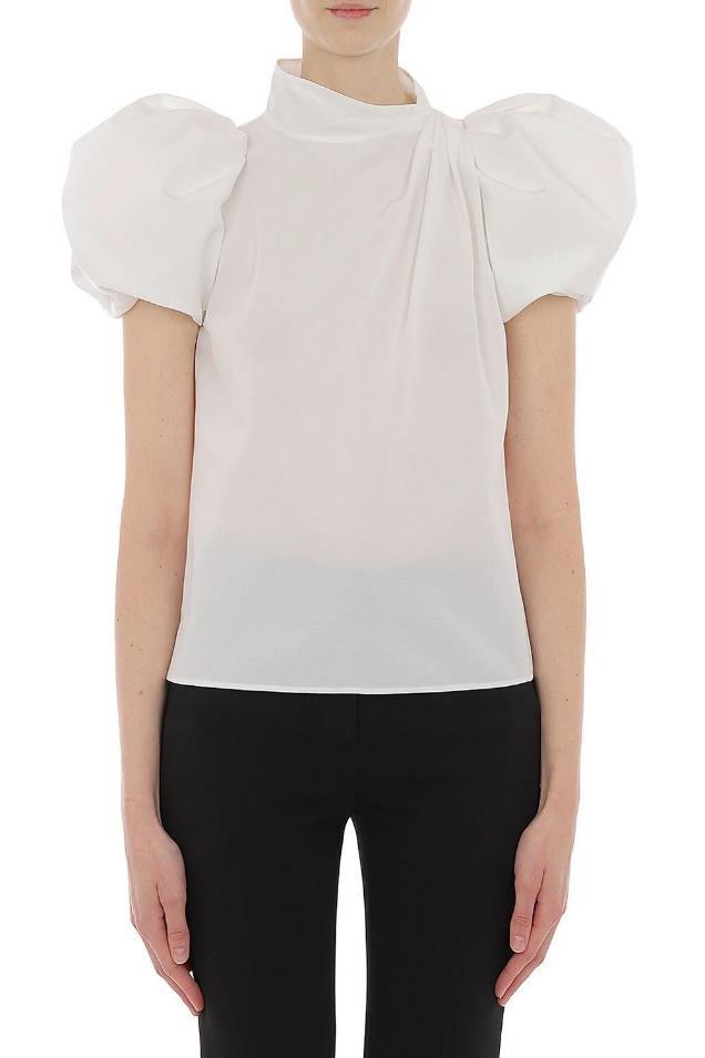  MOSCHINO-A02145 IVORY BLOUSE