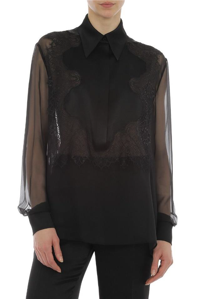 ABF-A02256 BLACK LACE BLOUSE