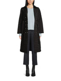 MRL-24234960 ZOLLA BLK QUILTED JACKET