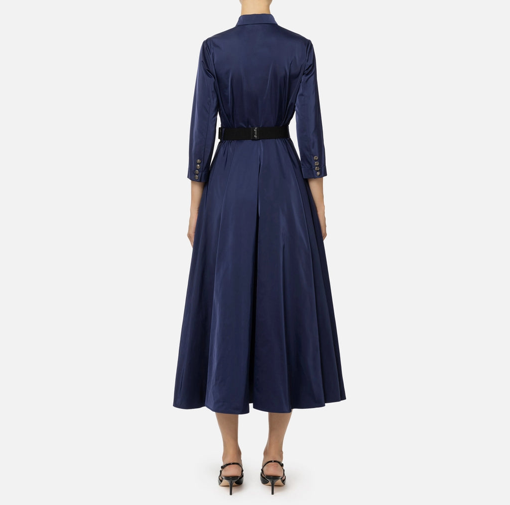 ELS-AB63246 NAVY BELT DRESS