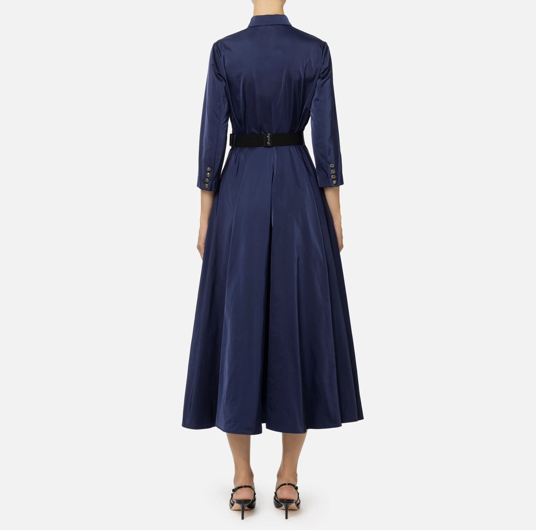 ELS-AB63246 NAVY BELT DRESS