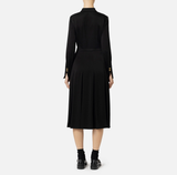 ELS-AB68846 BLACK BUTTON DRESS