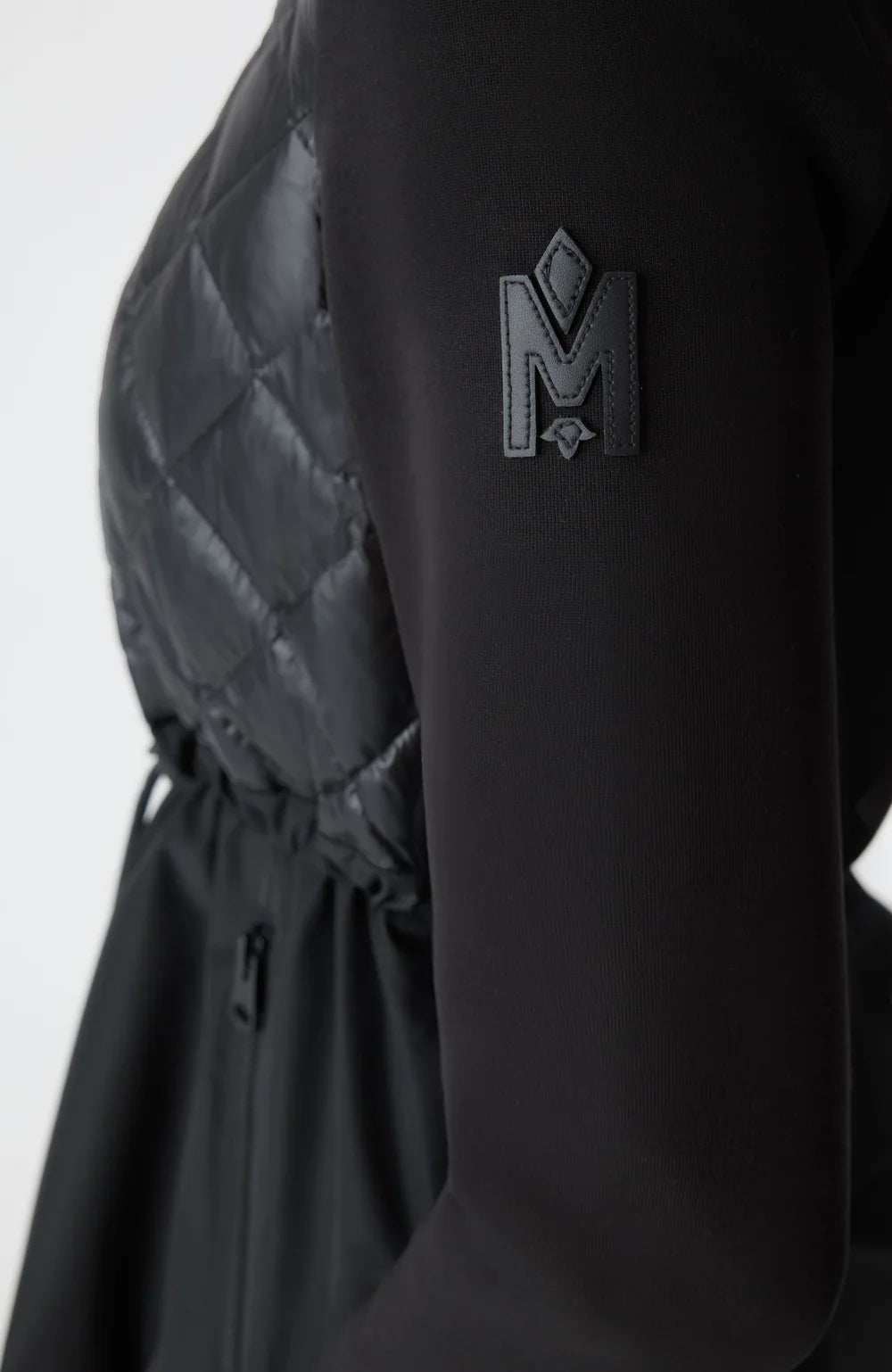 MKG-ADITA BLACK PEPLUM JACKET