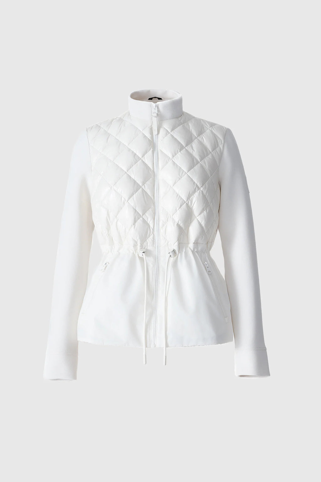 MKG-ADITA CREAM PEPLUM JACKET