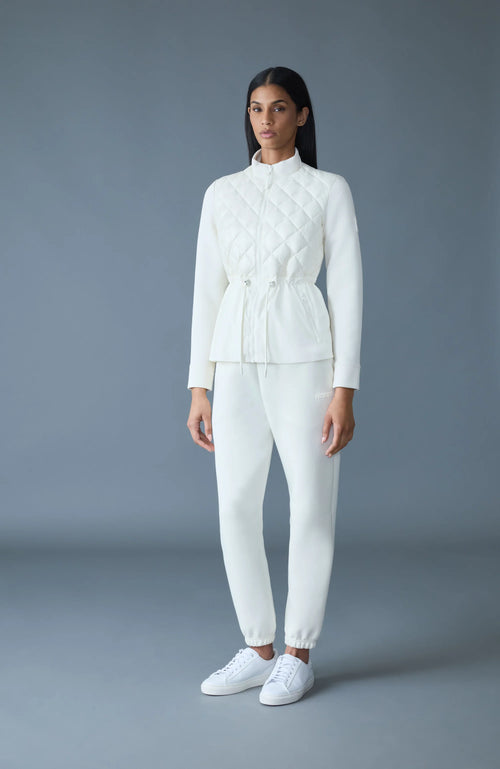 MKG-ADITA CREAM PEPLUM JACKET