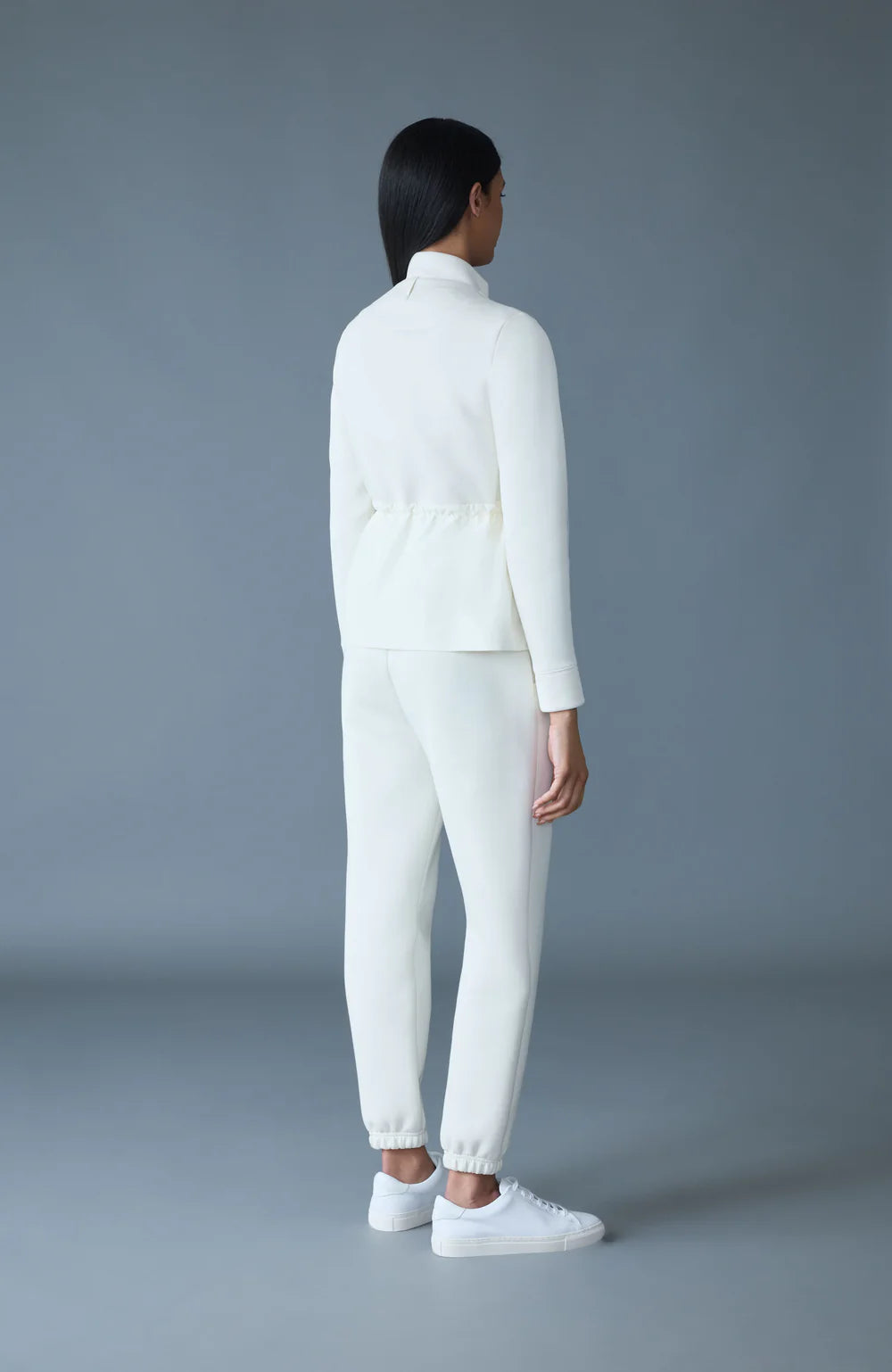 MKG-ADITA CREAM PEPLUM JACKET