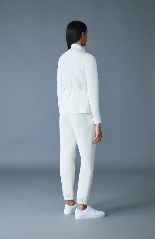 MKG-ADITA CREAM PEPLUM JACKET