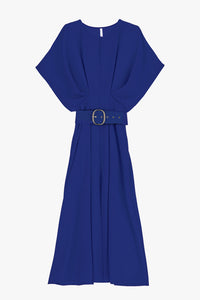 IMPERIAL ADJUHDFC NAVY BELTED DRESS