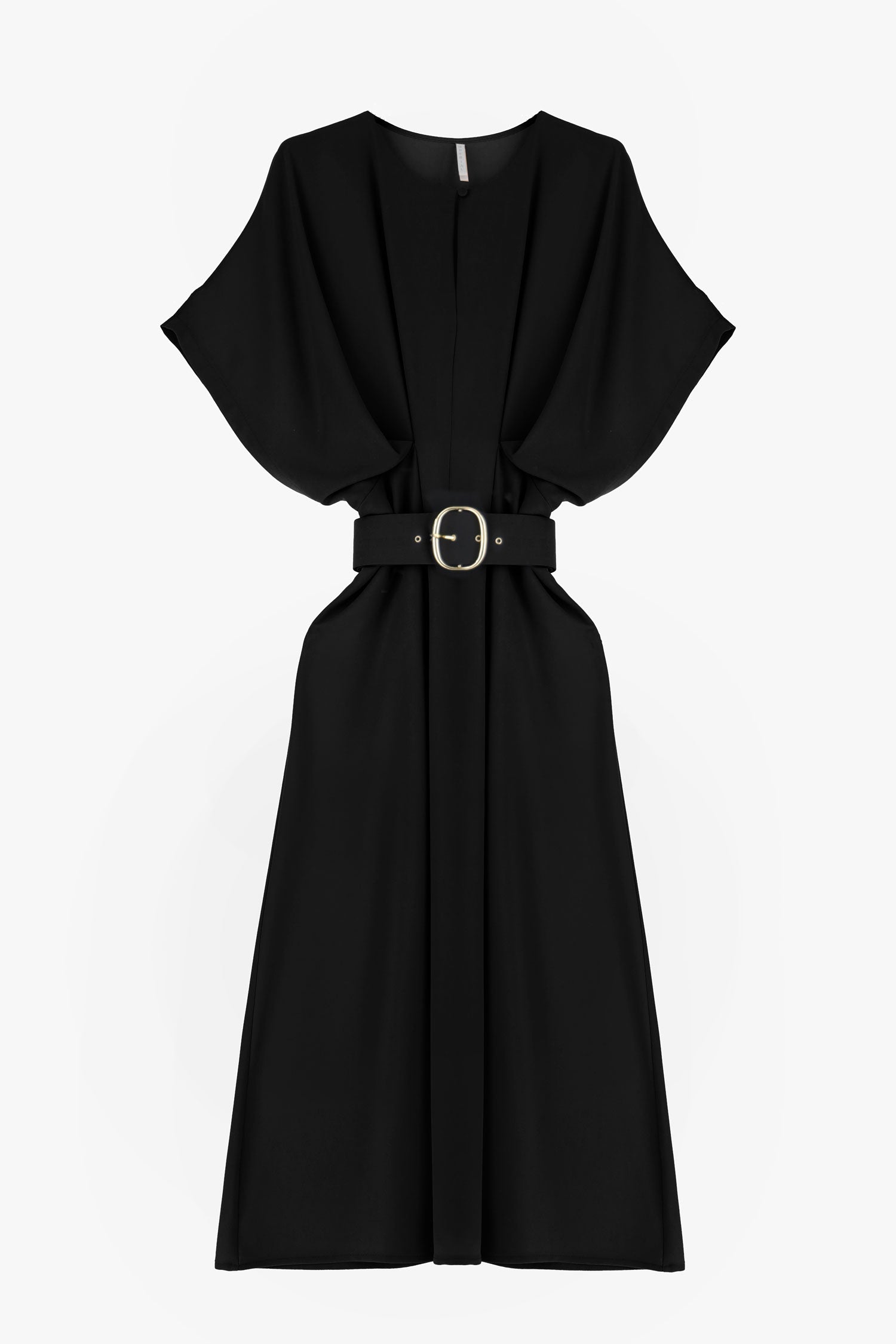 IMP-ADJUHDFC BLACK BELTED DRESS