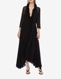 PHY-A0439 2118 BLACK TULLE DRESS