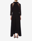 PHY-A0439 2118 BLACK TULLE DRESS
