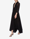 PHY-A0439 2118 BLACK TULLE DRESS