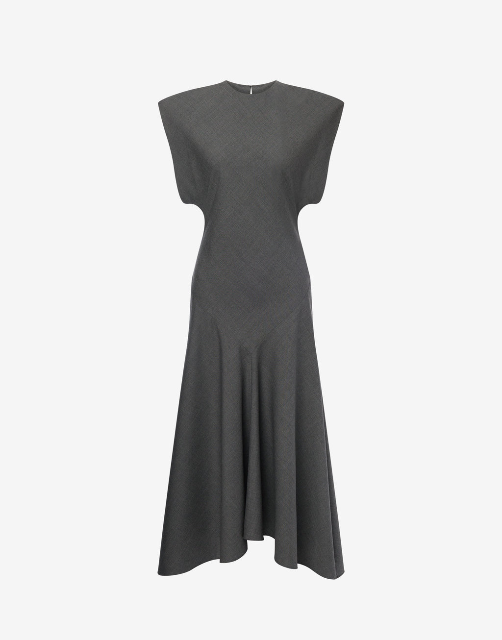 PHY-A005 GREY WOOL DRESS