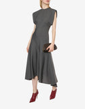 PHY-A005 GREY WOOL DRESS