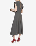 PHY-A005 GREY WOOL DRESS