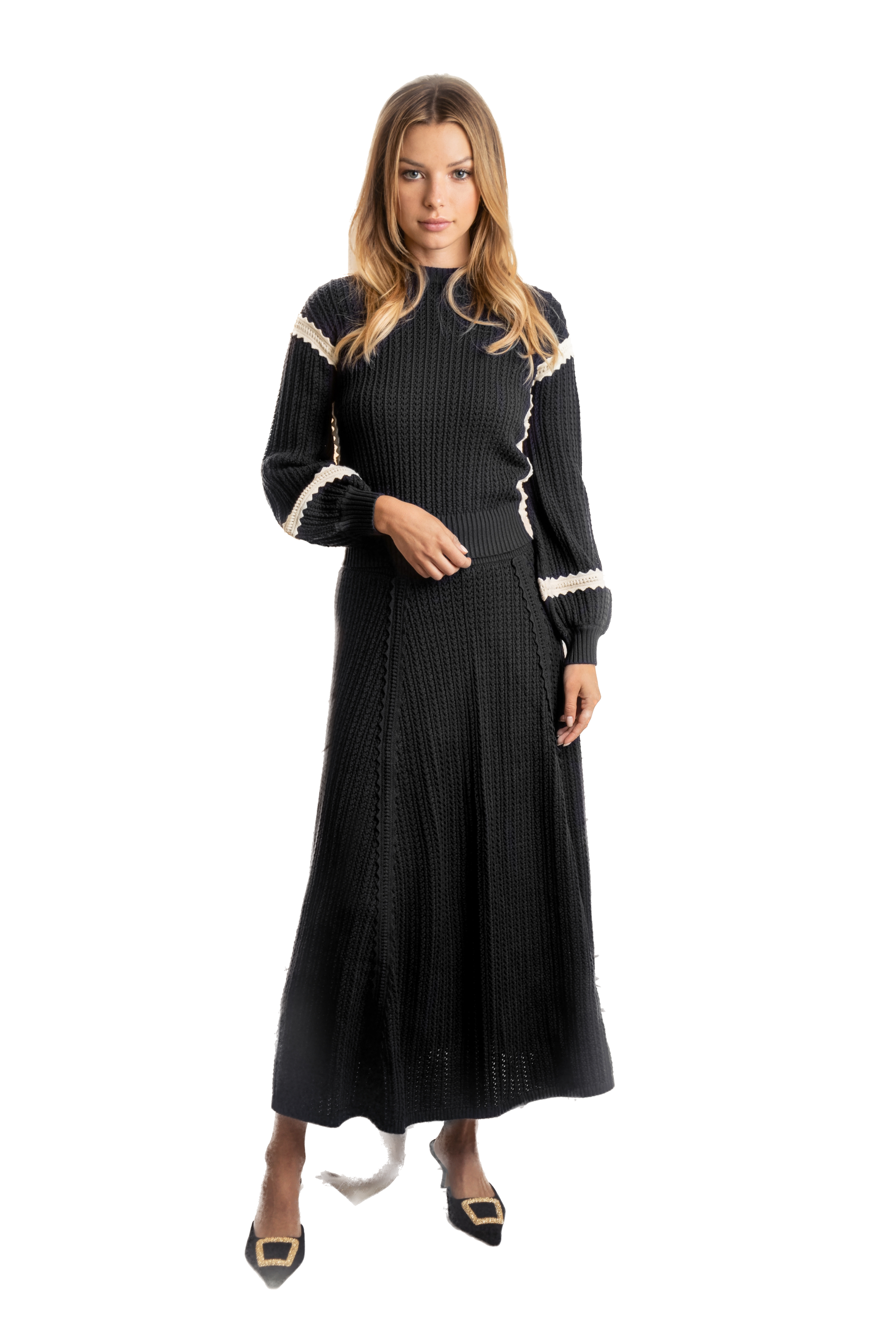 MUN-MN3101&MN3137 BLACK&IVORY SET