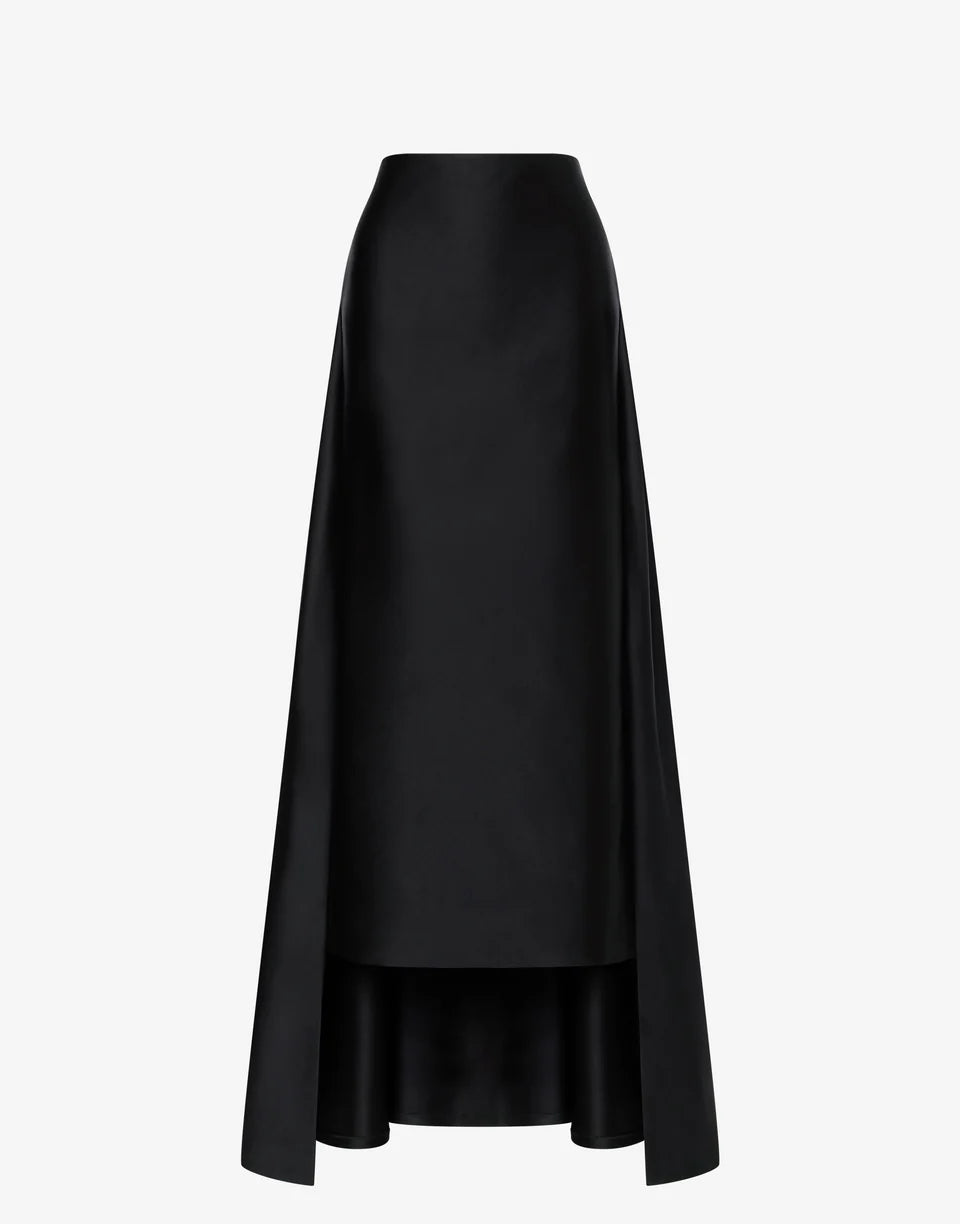 PHY-A0120 BLACK DUCHESS SKIRT