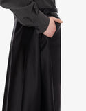 PHY-A0120 BLACK DUCHESS SKIRT