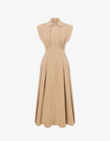 PHY-A0413 BLACK SLEEVELESS DRESS