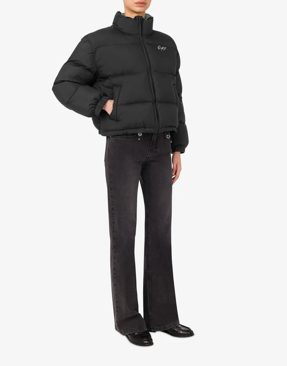MSC-K1A0618 BLACK PUFFER JACKET