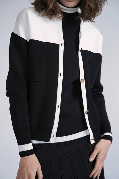 ALZ-J456 BLACK&IVORY TOP