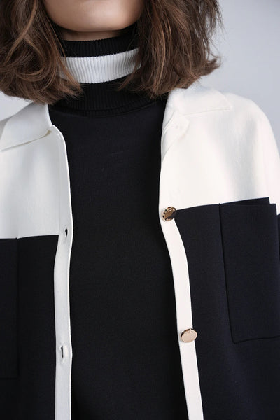 ALZ-J456 BLACK&IVORY TOP
