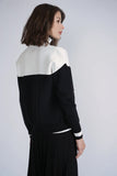 ALZ-J456 BLACK&IVORY TOP