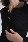 ALZ-J463 BLACK&GREEN TOP