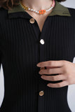 ALZ-J463 BLACK&GREEN TOP
