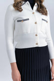 ALZ-J406 BLACK CARDIGAN