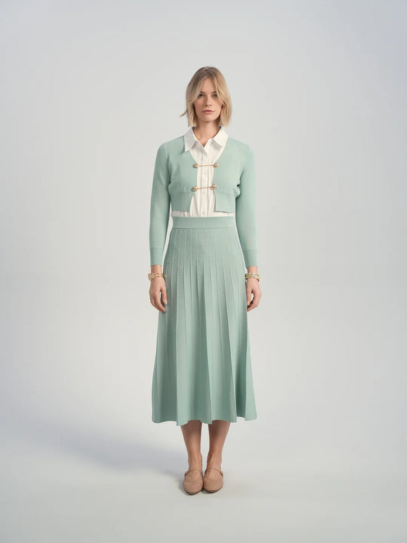 ALZ-T511 TIFFANY NOPAL CROP CARDIGAN