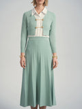 ALZ-T511 TIFFANY NOPAL CROP CARDIGAN