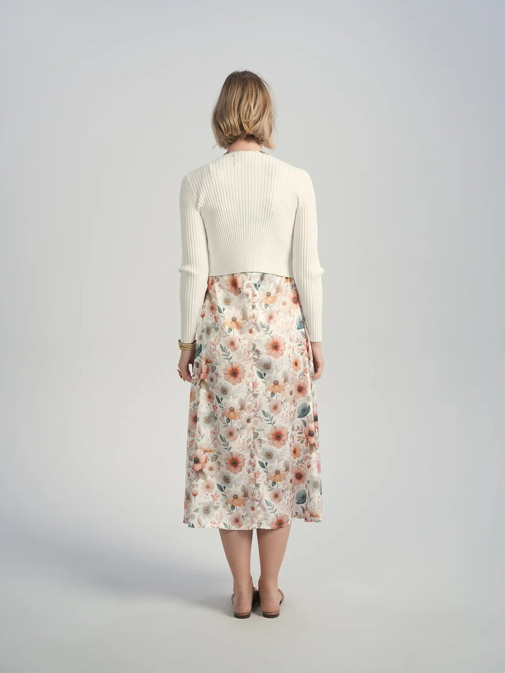 ALZ-T573 IVORY HELEN CARDIGAN