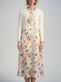 ALZ-D871 PINK&BLUE FLORAL SLIP DRESS