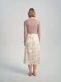 ALZ-D874 DUSTY PINK&BLUE FLORAL SLIP DRESS