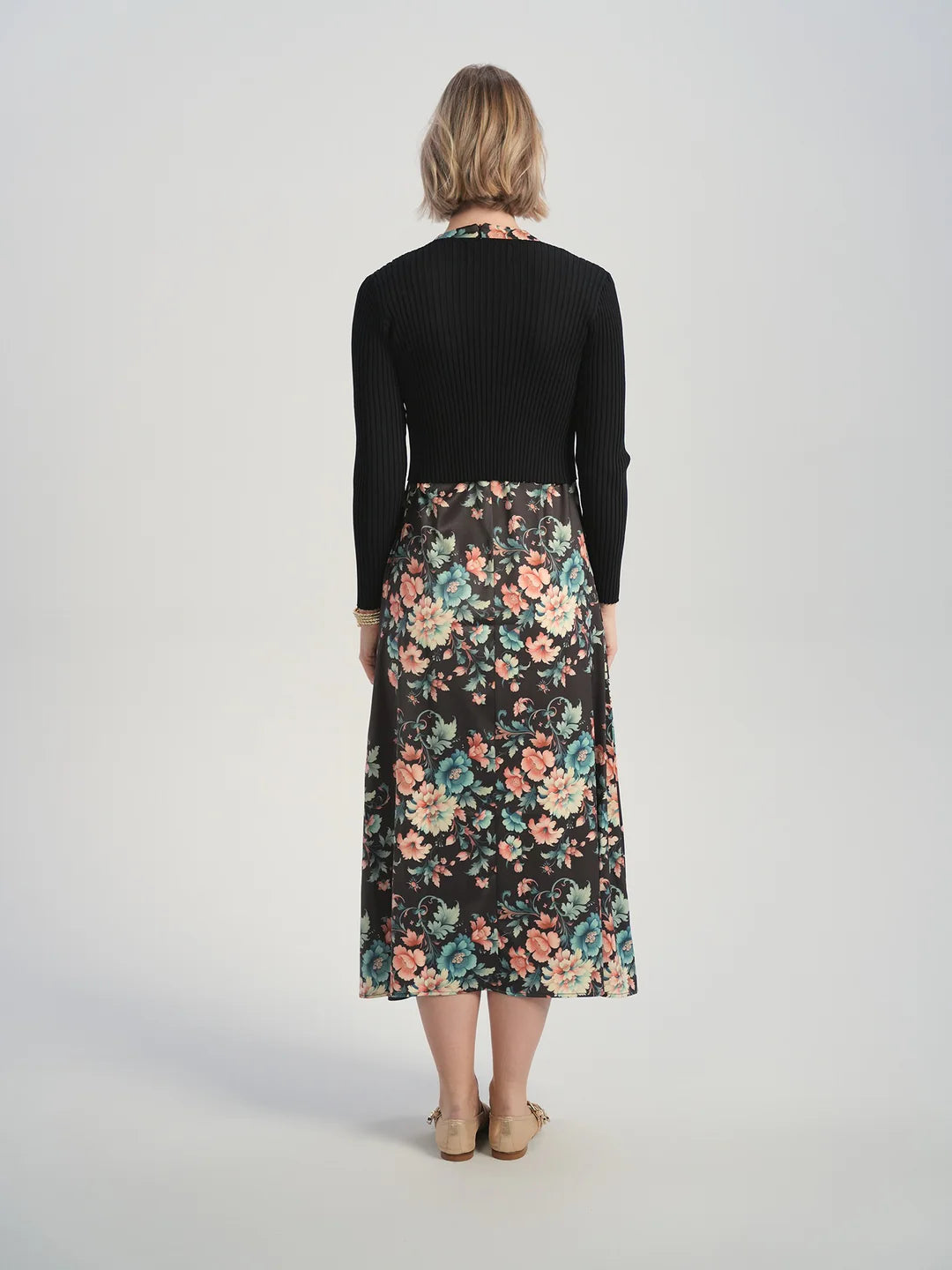 ALZ-T573 BLACK HELEN CARDIGAN